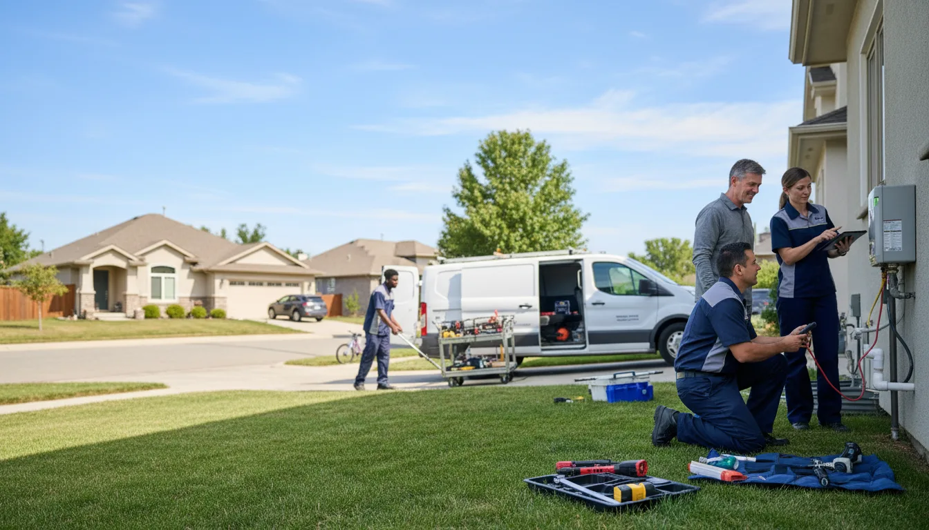 Tankless water heater service in Ipswich, SD